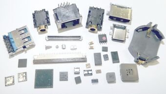   Original HP Mainboard Bauteile / Parts  
