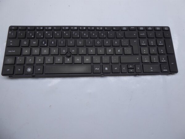HP EliteBook 8560p Original Tastatur Norwegian Layout 55011MB00-035-G #3192