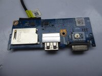 Dell Vostro 14 5468 USB VGA SD Kartenleser Board mit Kabel LS-D822P #4516