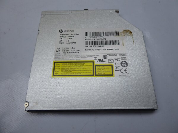 HP Envy 17-n Serie SATA DVD RW Laufwerk ohne Blende Ultra Slim GUB0N #4529