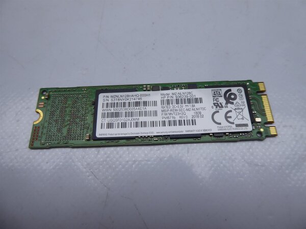 HP 14-bw009no SSD 128GB M.2 Festplatte HDD