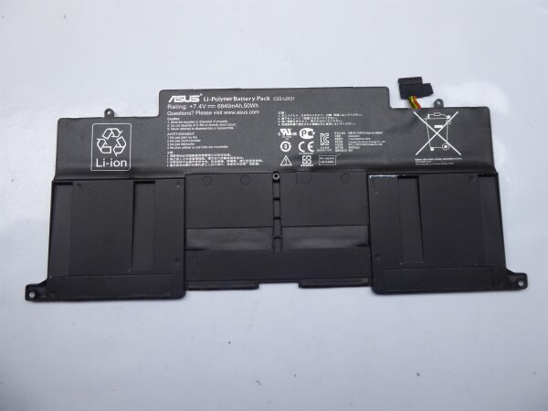 Asus UX31A Original Akku Batterie C22-UX31 #4537