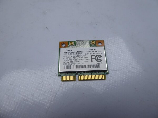 Packard Bell EasyNote TE11HC WLAN WiFi Karte Card AR5B125 #3345
