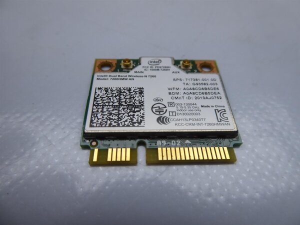 Fujitsu LifeBook E734 WLAN Karte WiFi Card 7260HMW #4554