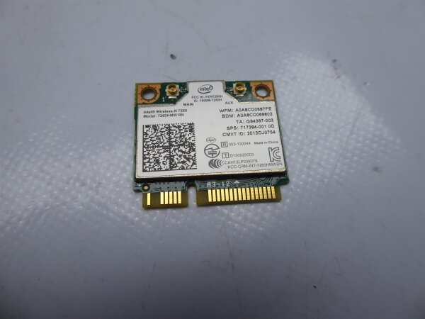 Fujitsu Lifebook A544 WLAN WiFi Karte Card 7260HMW #4105