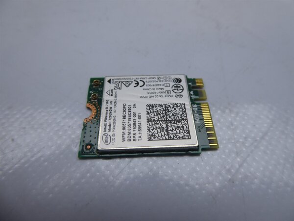 Fujitsu LifeBook U745 WLAN Karte Wifi Card 7265NGW #4556