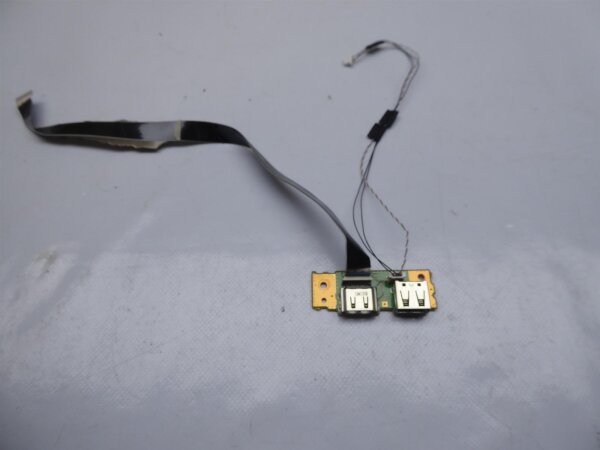 Fujitsu LifeBook E753 USB HDMI Board mit Kabel CP621965-Z3 #4557