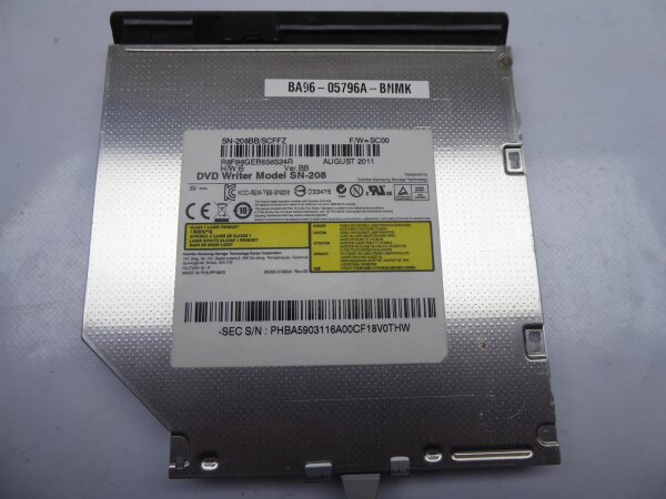 Samsung RF511 DVD SATA Laufwerk 12,7mm m. Blende SN-208 #4565