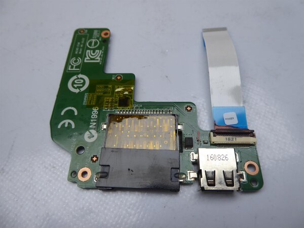 MSI GL62 6QF USB SD Kartenleser Board mit Kabel MS-16J12 #4567