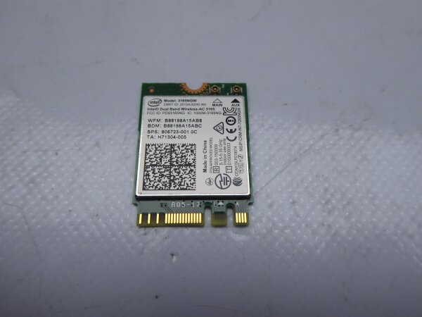 HP Pavilion 14-al087no WLAN WiFi Karte Card 3165NGW #4580