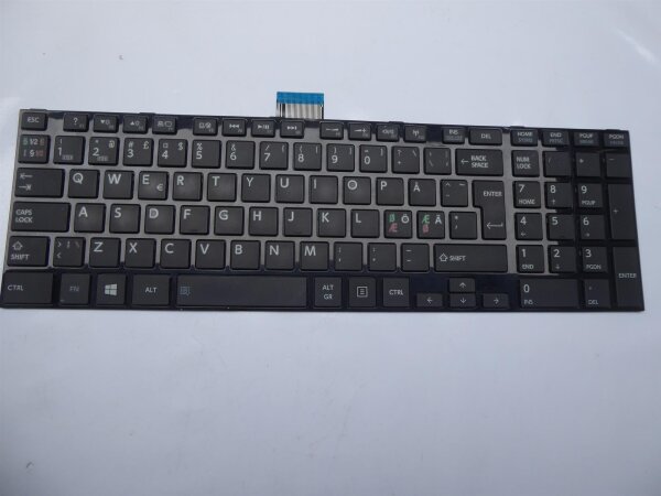 Toshiba Satellite L955D-107 ORIGINAL Keyboard nordic Layout V000272530 #4588