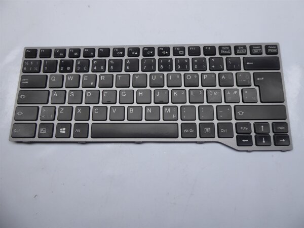 Fujitsu LifeBook E733 Original Tastatur Keyboard Nordic Layout CP629211-02 #4593