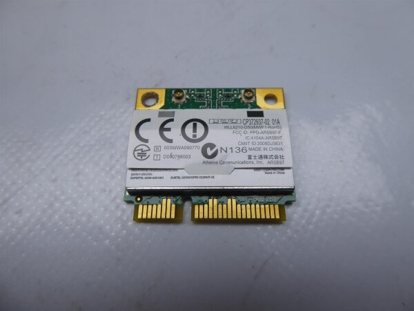 Fujitsu LifeBook NH570 WLAN WiFi Karte Card CP372937-02 #4594