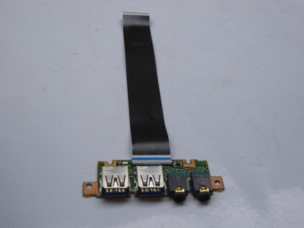 Fujitsu LifeBook E544  Audio USB Board mit Kabel CP666295 #4596