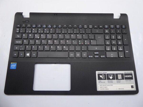 Acer Aspire E 15 Start ES1-512-C2NS Gehäuse incl. nordic Keyboard!! #4601