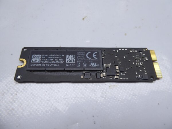 Apple Macbook Pro A1398 15 512GB SSD HDD Festplatte 2015