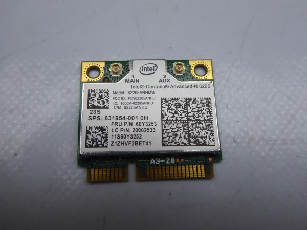 Lenovo ThinkPad T520 WLAN Karte Wifi Card 60Y3253 #3089