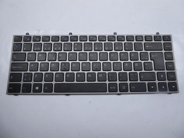 Clevo W230SS ( XMG P304 ) ORIGINAL Keyboard Dansk Layout 6-80-W2300-030-1 #4617