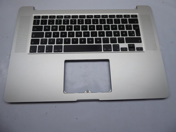 Apple MacBook Pro A1398 Gehäuse Topcase Dansk Keyboard 613-1325 Mid 2014 #3723
