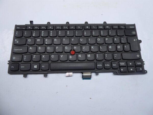 Lenovo Thinkpad X250 Original Tastatur Keyboard Dansk Layout 04Y0909 #3670