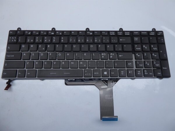 MSI MS-16GF Original Tastatur Keyboard  QWERTY nordic Layout V139922AK1 #4649