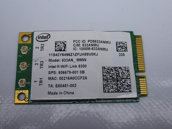 Lenovo ThinkPad T500 WLAN Karte WIFI Card 506679-001 #2465