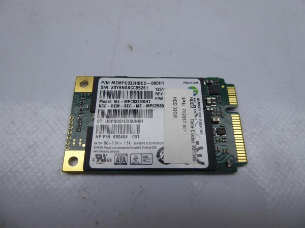 Clevo W370ET crucial m4 128GB SSD mSATA Festplatte CT128M4SSD3 #4666