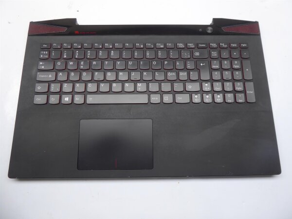 Lenovo Y50-70 Gehäuse Oberteil incl. nordic Keyboard Tastatur !! #4109