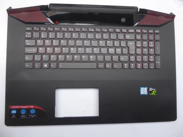 Lenovo IdeaPad Y700-17ISK Gehäuse Oberteil inkl.Tastatur QWERTY AP0ZH000410 #4670
