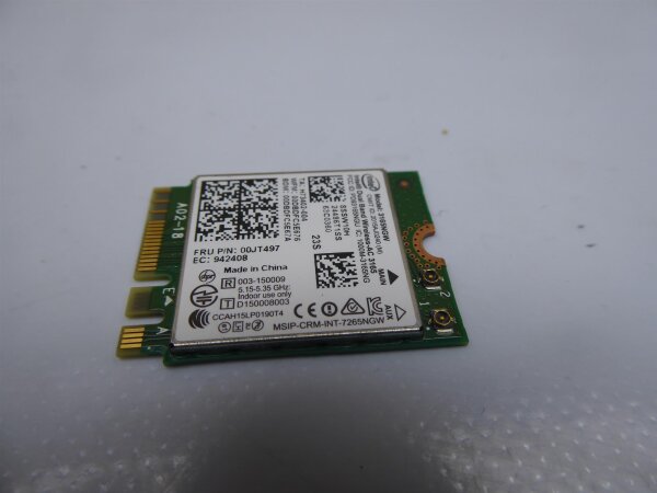 Lenovo IdeaPad Y700-17ISK WLAN Karte Wifi Card 3165NGW 00JT497 #4670