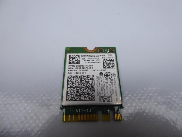Lenovo ThinkPad L540 WLAN Karte Wifi Card 7260NGW 04X6086 #3716