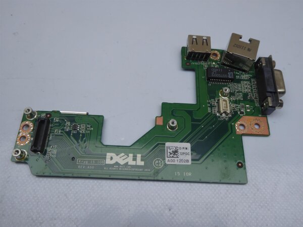 Dell Latitude E5520 VGA LAN USB Card reader Ethernet Port Board 32PGC #3165