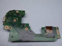 Dell Latitude E5520 VGA LAN USB Card reader Ethernet Port Board 32PGC #3165