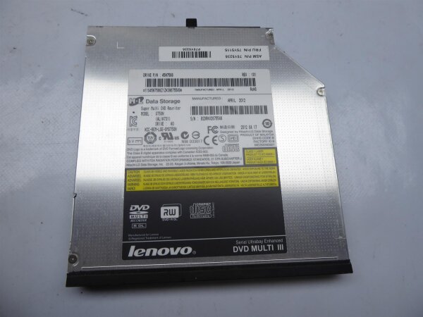 Lenovo ThinkPad W520 GT50N DVD Laufwerk SATA 12,7mm 75Y5115 #4284