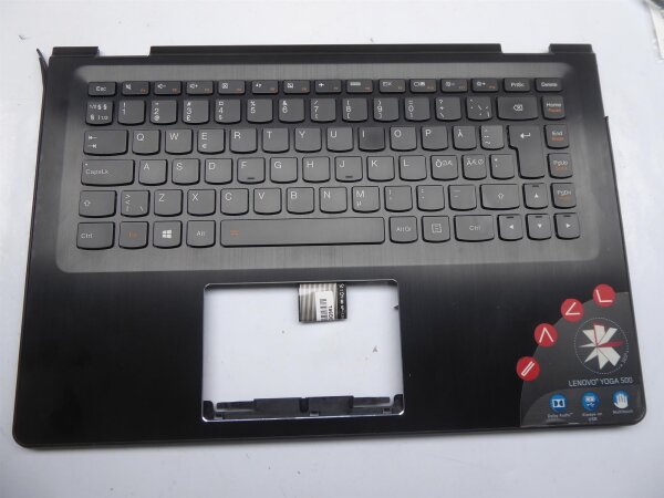 Lenovo Yoga 500 14ISK Gehäuse Oberteil + NORDIC Keyboard 5CB0J34084 #4696