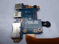Asus ZenBook UX305 USB Card reader board incl. Kabel cable UX305CA_io #4054