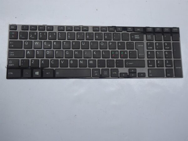 Toshiba Satellite P850-057 Tastatur Keyboard nordic Layout QWERTY PK130OT1H26 #4704