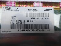 Lenovo ThinkPad T520 15,6 Display Panel matt LTN156KT02 40Pol.#3089