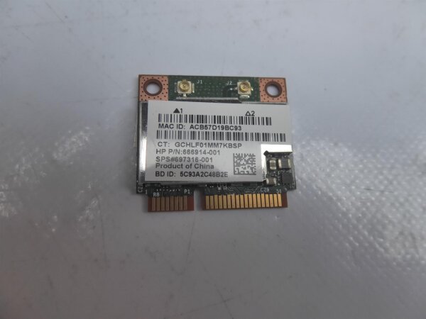 HP ProBook 650 G1 WLAN Karte Wifi Card 697316-001 #3777