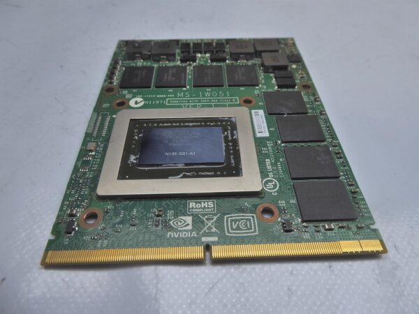 MSI GT60 Nvidia GTX 675M Grafikkarte N13E-GS1--A1 MS-1W051 #91777