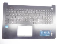 ASUS X502C Gehäuse Oberteil Palmrest nordic Tastatur...
