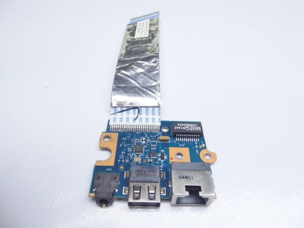 Toshiba Satellite C50-B-14M Audio USB Board mit Kabel LS-B303P #4729