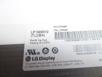 Lenovo ThinkPad T510 15,6 LED Display Panel matt LP156WH2 (TL)(BA) 40Pol. #3271