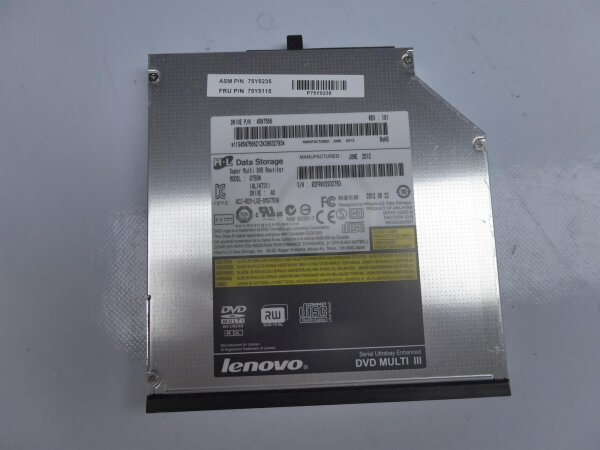 Lenovo ThinkPad T530 SATA DVD Laufwerk drive 12,7mm GT50N 75Y5115 #3133