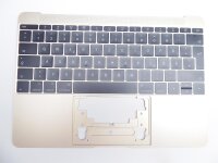 Apple MacBook A1534 Gehäuse Oberteil Gold dansk Layout 613-04337-A 2016 #4275
