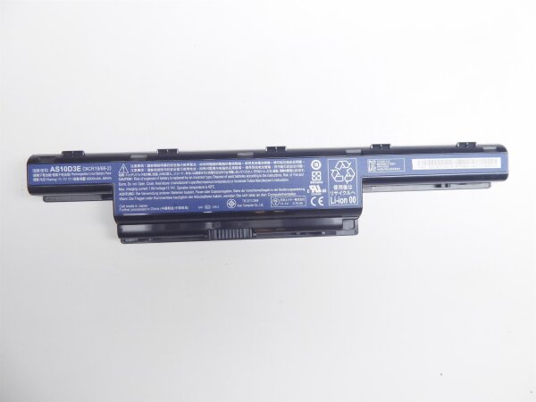 Acer TravelMate P653 Akku Battery Pack AS10D3E #4735