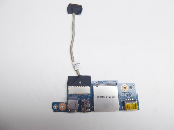 Lenovo Y70-70 Audio USB SD Kartenleser Board incl. Kabel cable LS-B113P #3882