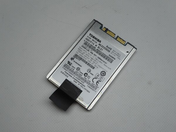 Lenovo Thinkpad T410s 1.8" Toshiba HDD Festplatte 250GB MK2533GSG #2853