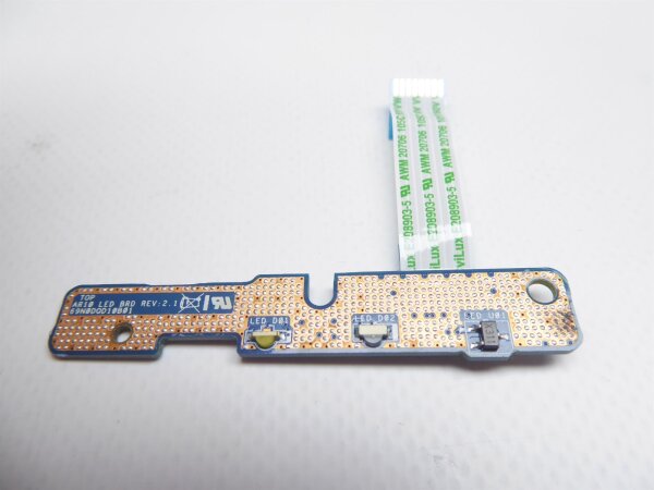 Toshiba Satellite C70-C C Serie LED Board mit Kabel 69N0DQD10B01  #4743