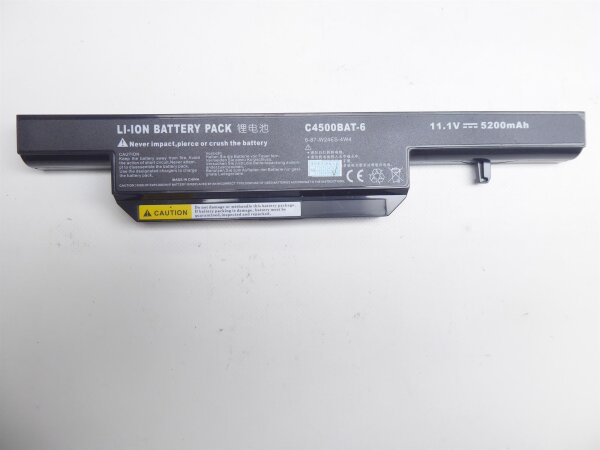Clevo W270EN Akku Batterie Battery Pack C4500BAT-6 #4749